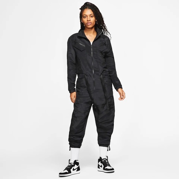 Jordan Pants - Sold Out Jordan Women’s Flight Suit Black Size XS